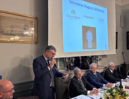 Dîner mensuel de février : Hugues Souparis, PDG de Pequignet, était notre invité d&rsquo;honneur